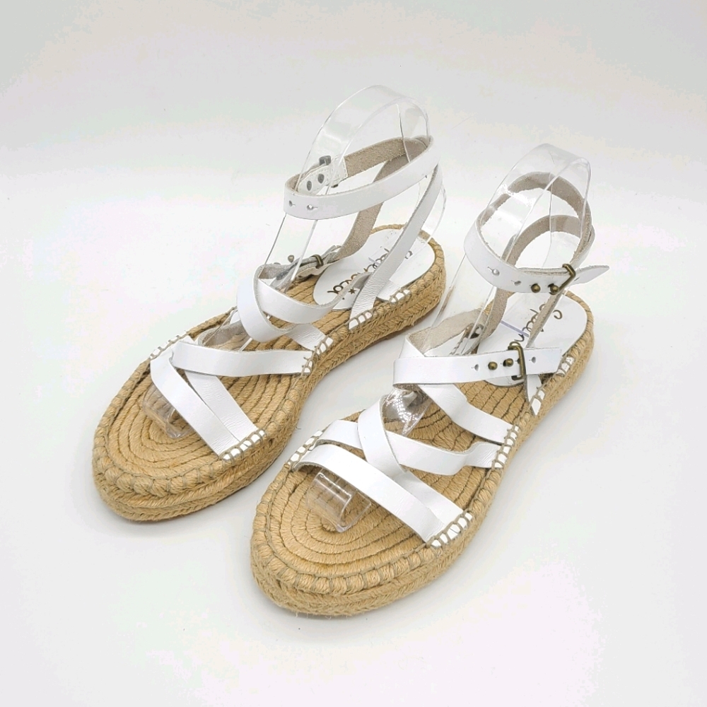 3/$30 Splendid Espadrille Platform Ankle Straps Sandals